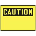 Accuform OSHA CAUTION Safety Sign BLANK 14 in x SHMRBH608XT